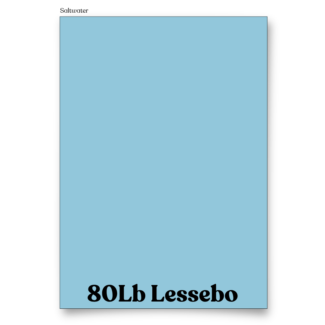 Saltwater (prev Pale Blue) 80 Lb Smooth Lessebo