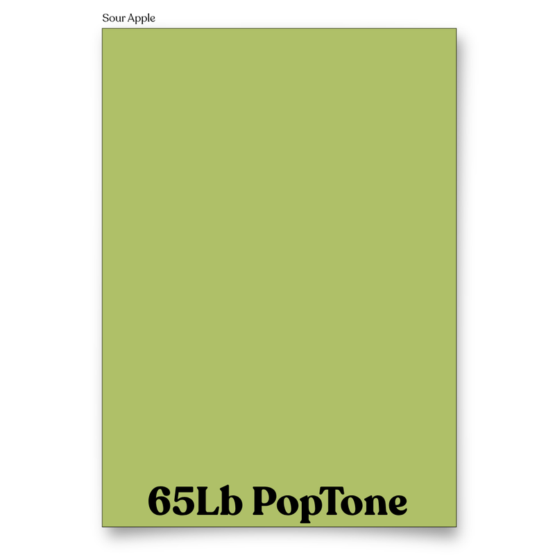 PopTone Sour Apple 65 Lb Cardstock
