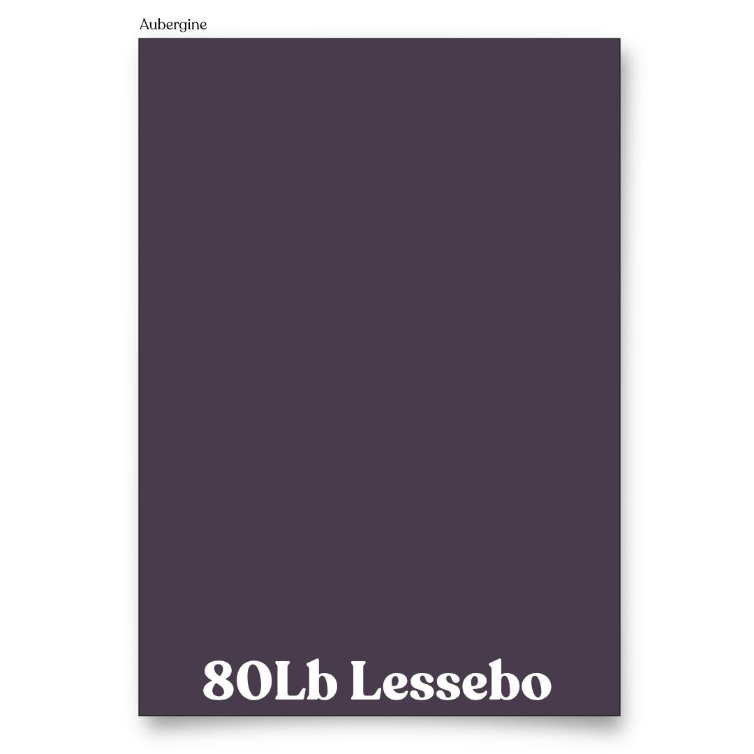 Aubergine 80 Lb Smooth Lessebo