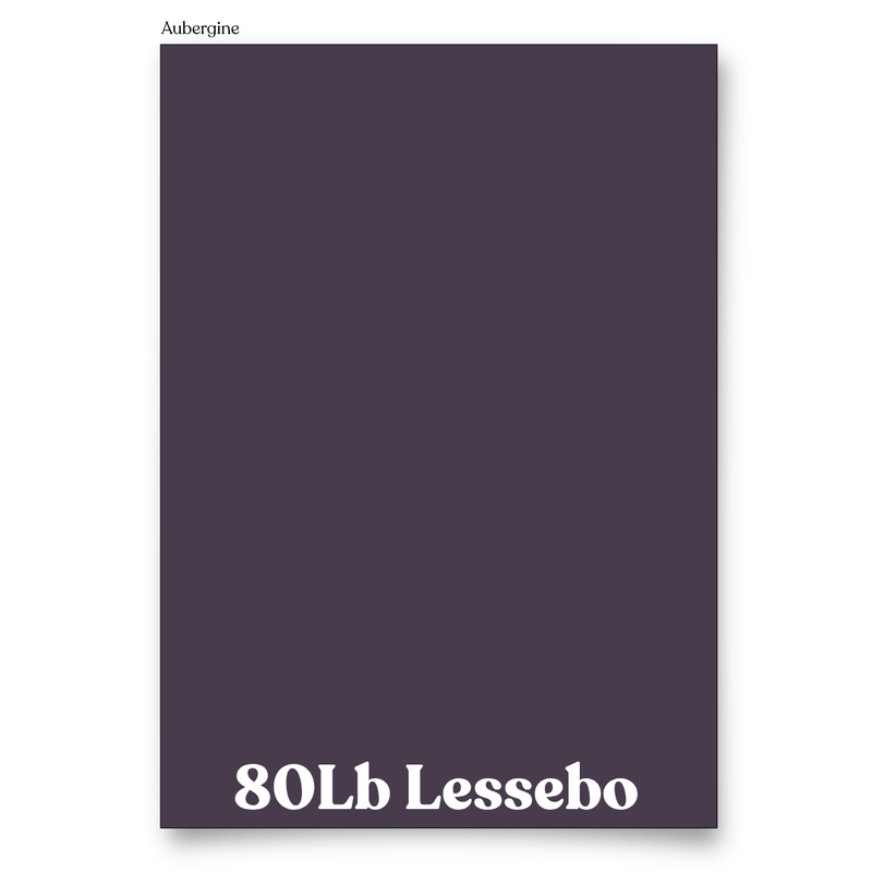 Aubergine 80 Lb Smooth Lessebo