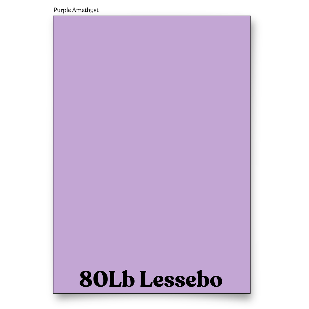 Purple Amethyst 80 Lb Smooth Lessebo