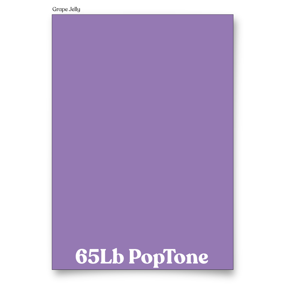 PopTone Grape Jelly 65 Lb Cardstock