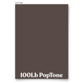 PopTone Hot Fudge 100 Lb Cardstock
