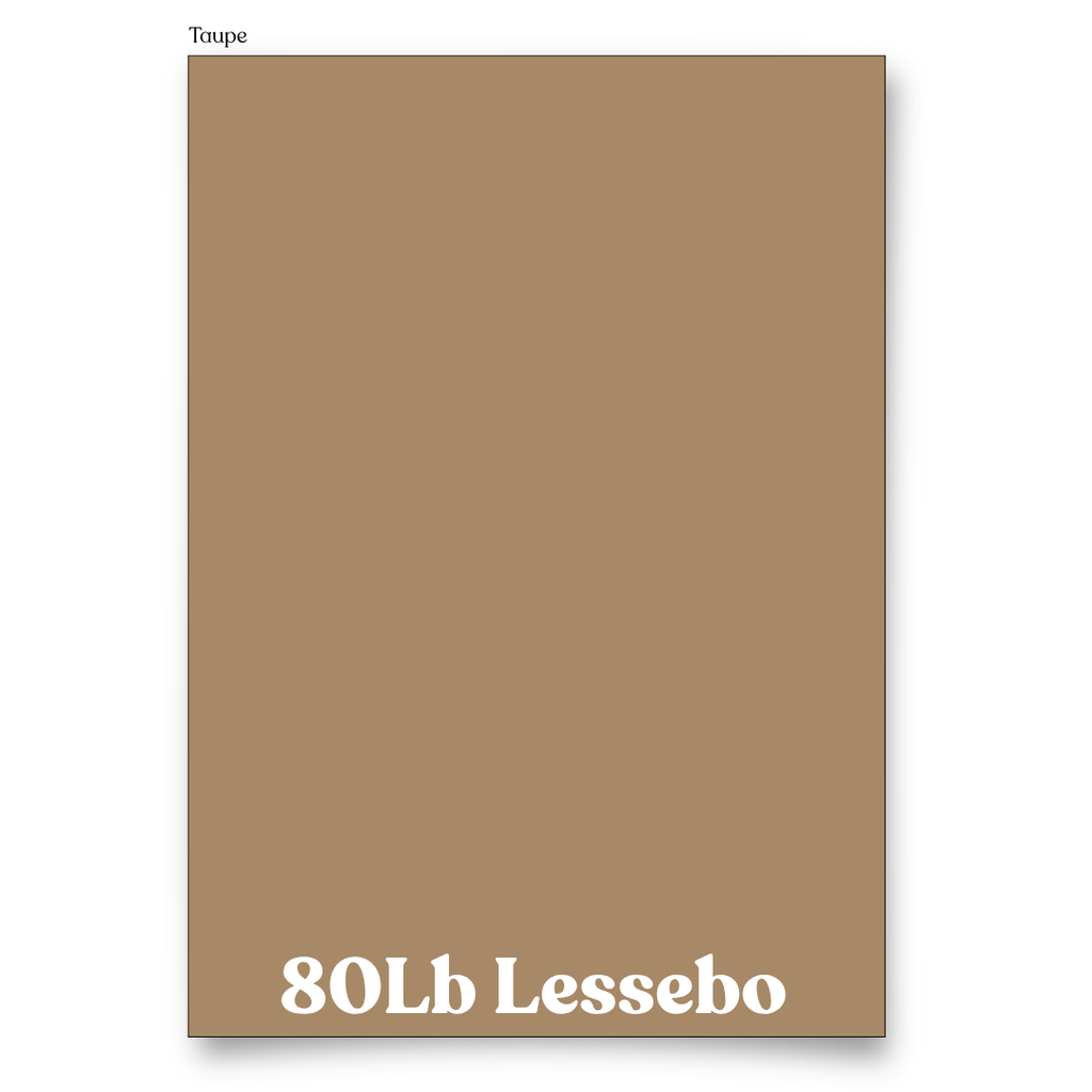 Taupe 80 Lb Smooth Lessebo