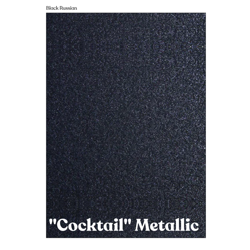 Black Russian "Cocktail" Metallic