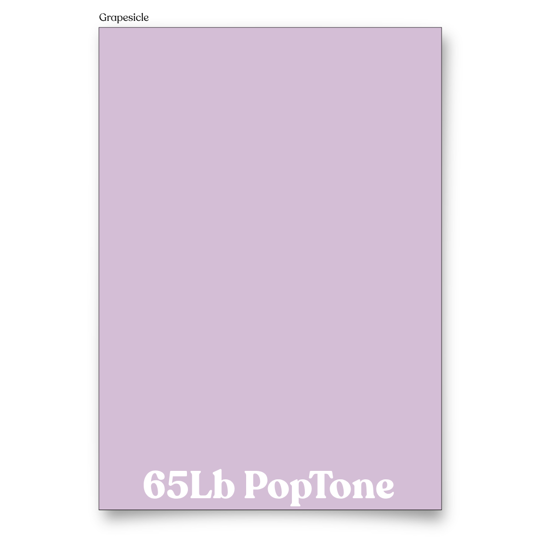PopTone Grapesicle 65 Lb Cardstock