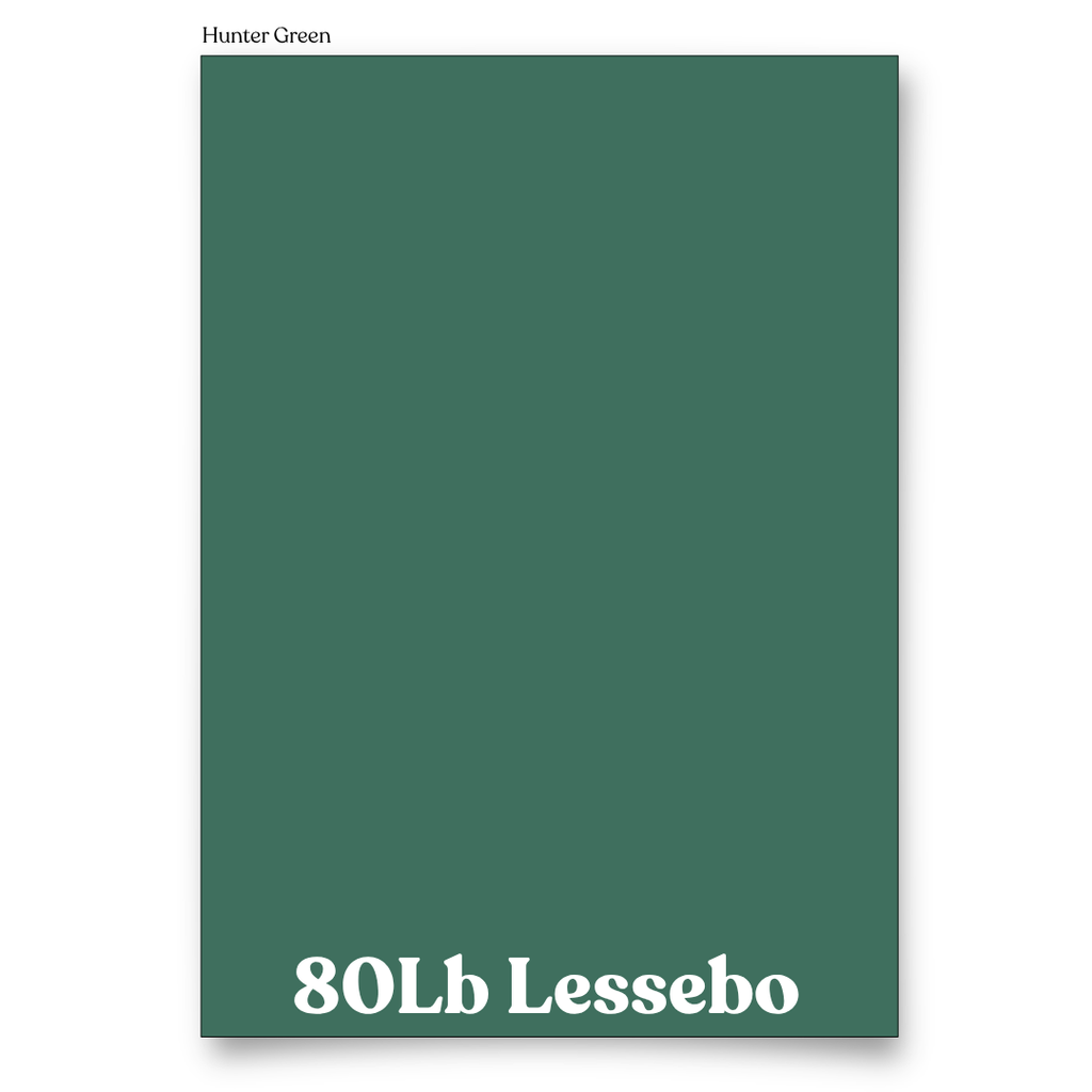 Hunter Green 80 Lb Smooth Lessebo