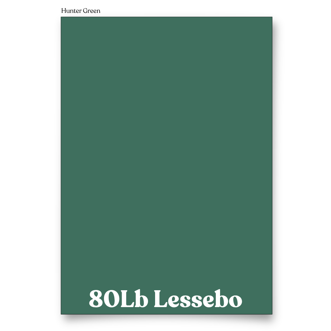 Hunter Green 80 Lb Smooth Lessebo
