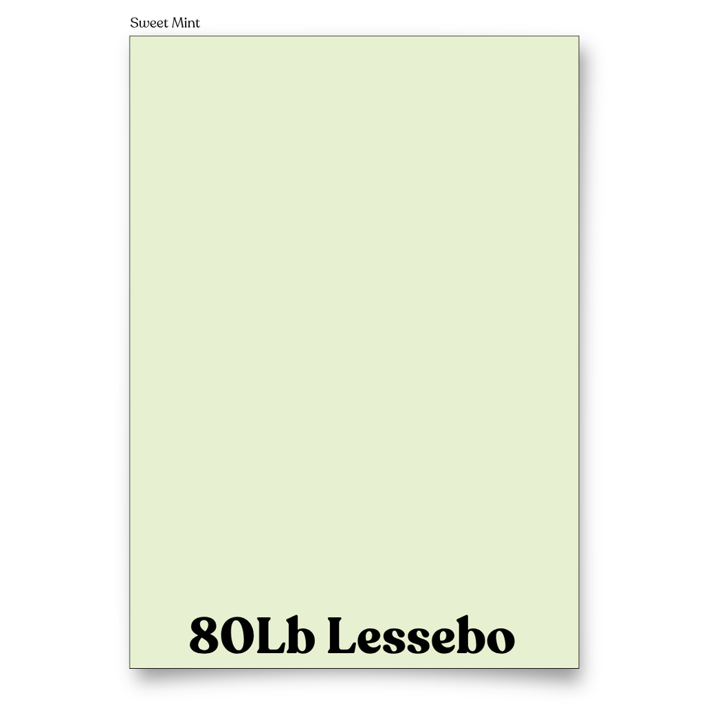 Sweet Mint 80 Lb Smooth Lessebo