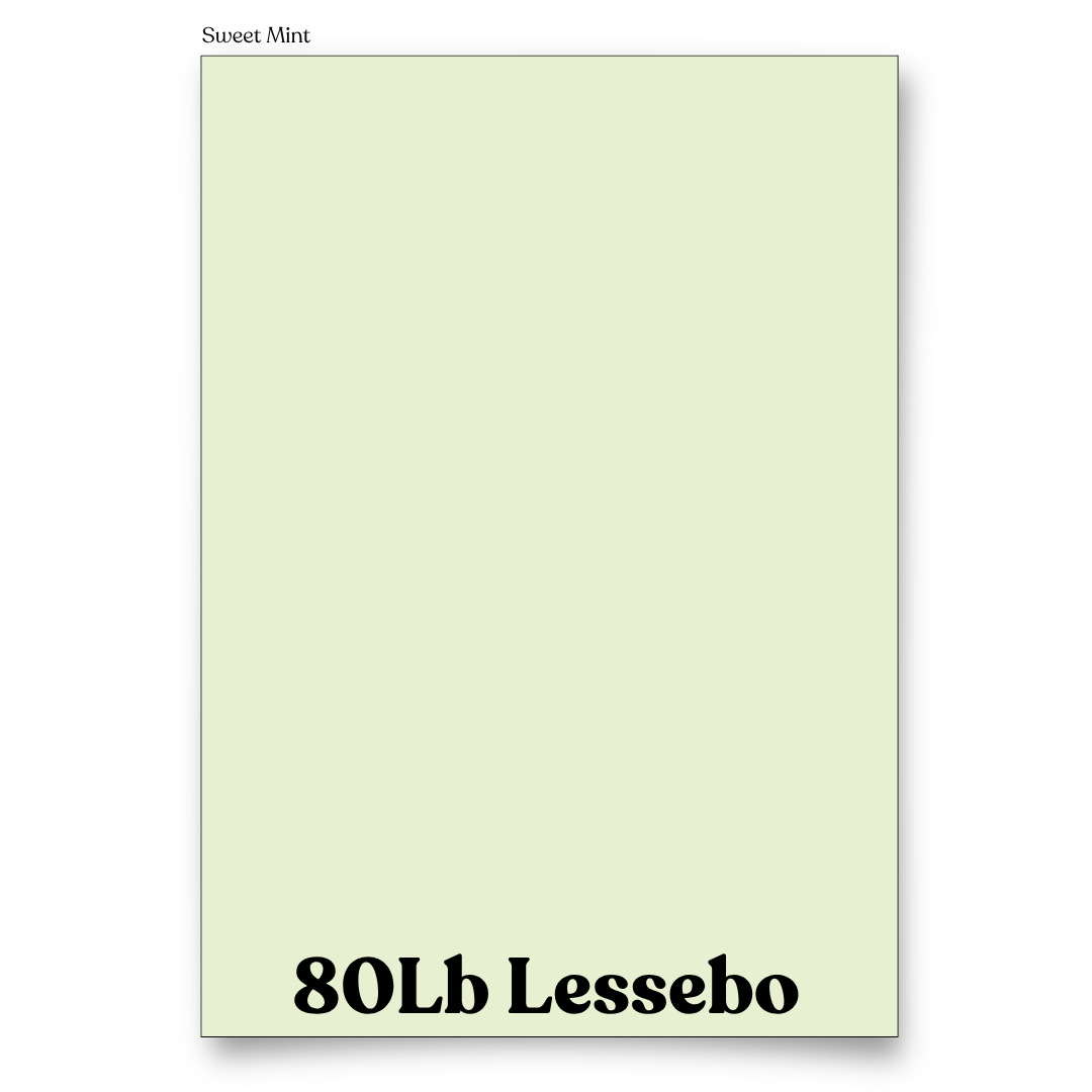 Sweet Mint 80 Lb Smooth Lessebo