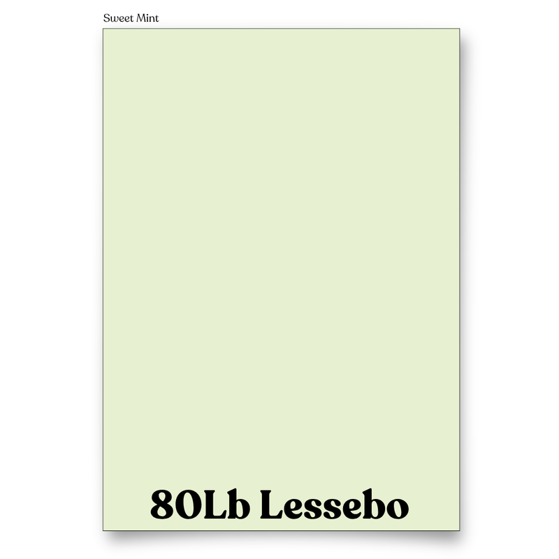 Sweet Mint 80 Lb Smooth Lessebo