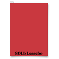 Cherry (prev Dark Red) 80 Lb Smooth Lessebo