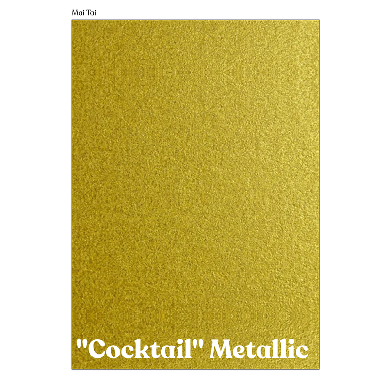 Mai Tai "Cocktail" Metallic