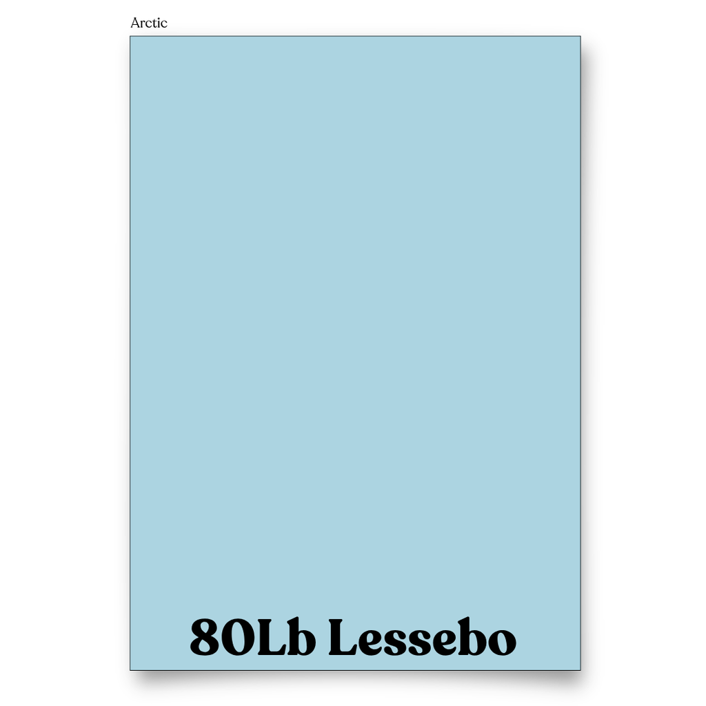 Arctic (prev Light/Sky Blue) 80 Lb Smooth Lessebo
