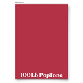 PopTone Wild Cherry 100 Lb Cardstock