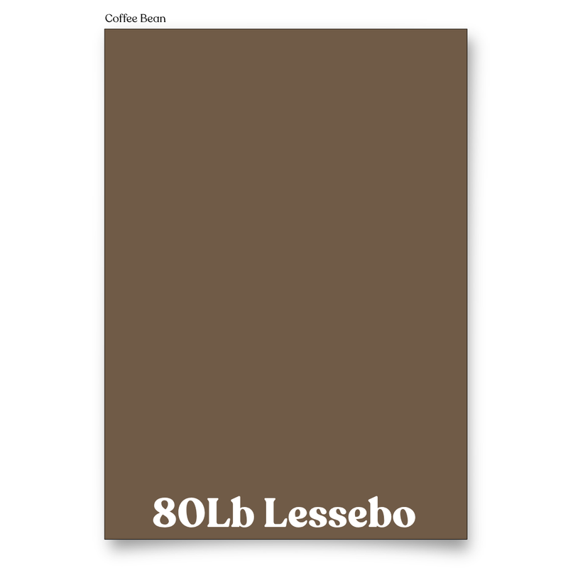 Coffee Bean 80 Lb Smooth Lessebo
