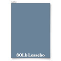 Steel Blue 80 Lb Smooth Lessebo