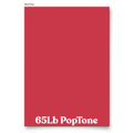 PopTone Red Hot 65 Lb Cardstock