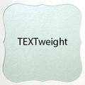 Aquamarine "Stardream" Metallic TEXTweight 8.5 x 11 - 25 ct