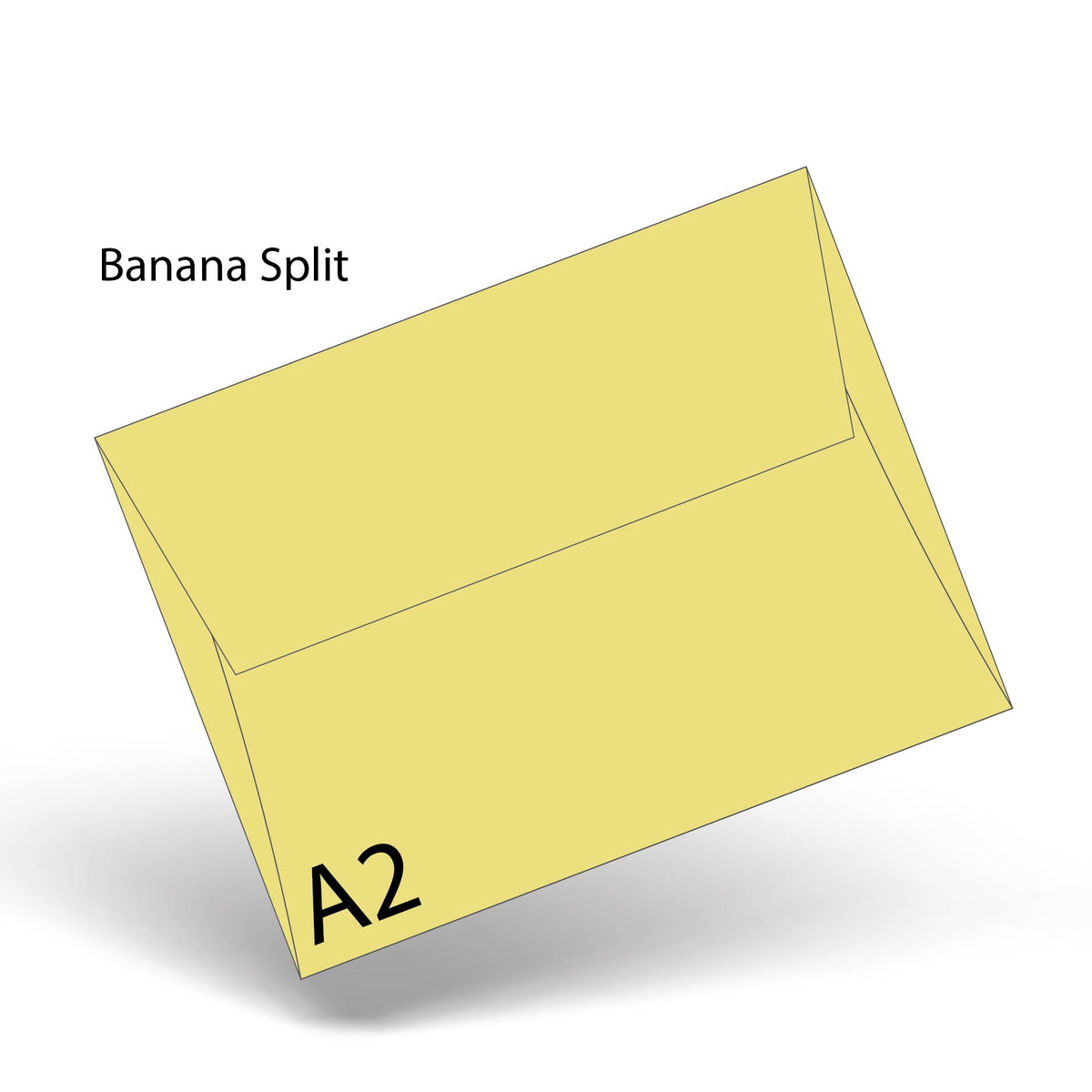 Banana Split PopTone A-2 Envelope