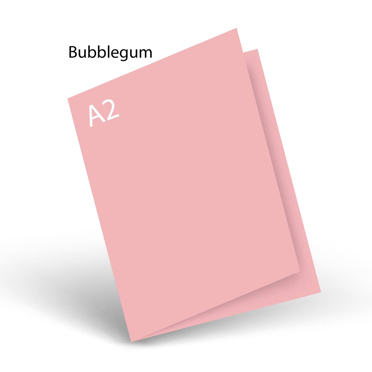 Bubblegum 100 Lb PopTone A-2 Scored Card