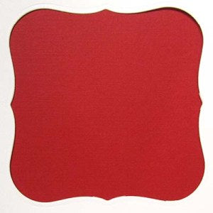 Classic Red Linen 80 Lb Textured