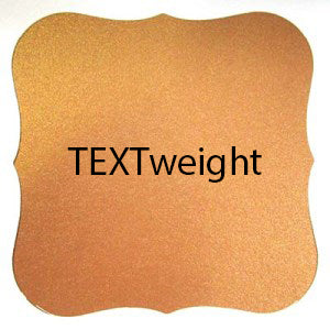 Copper "Stardream" Metallic TEXTweight 8.5 x 11 - 25 ct