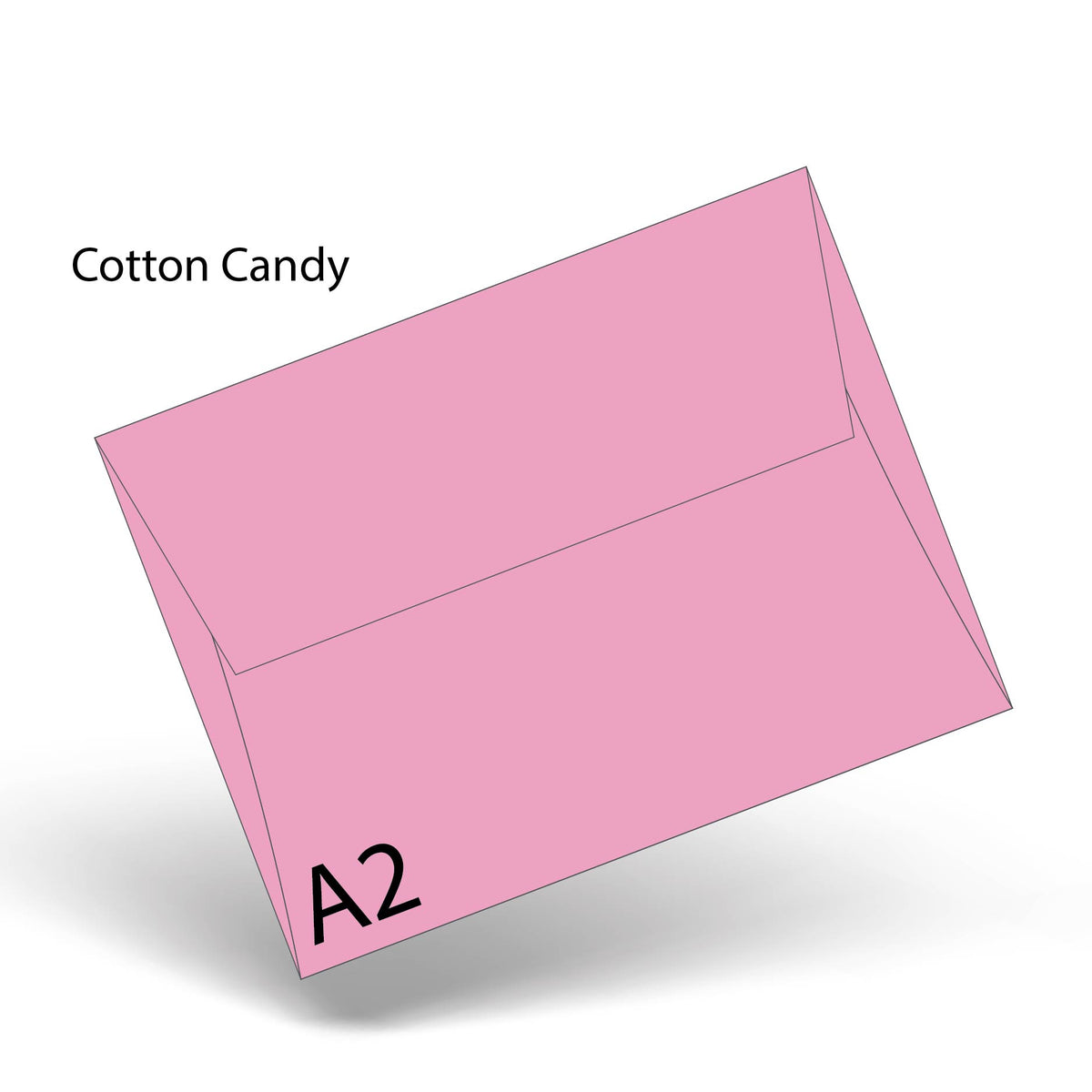 Cotton Candy PopTone A-2 Envelope