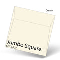 Cream Jumbo Square Envelope 6.5" x 6.5"