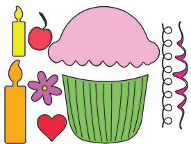 Cupcake Layering Die Set