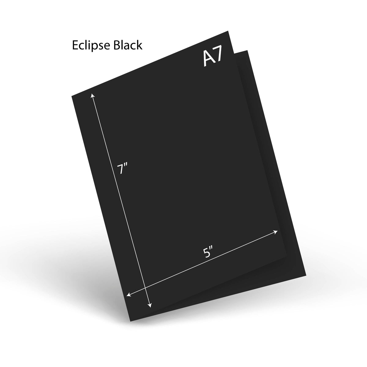 Black Eclipse Mid-Size A-7 Scored Card