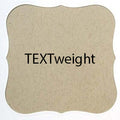 Fossil TEXTweight 8.5 x 11 - 25 ct