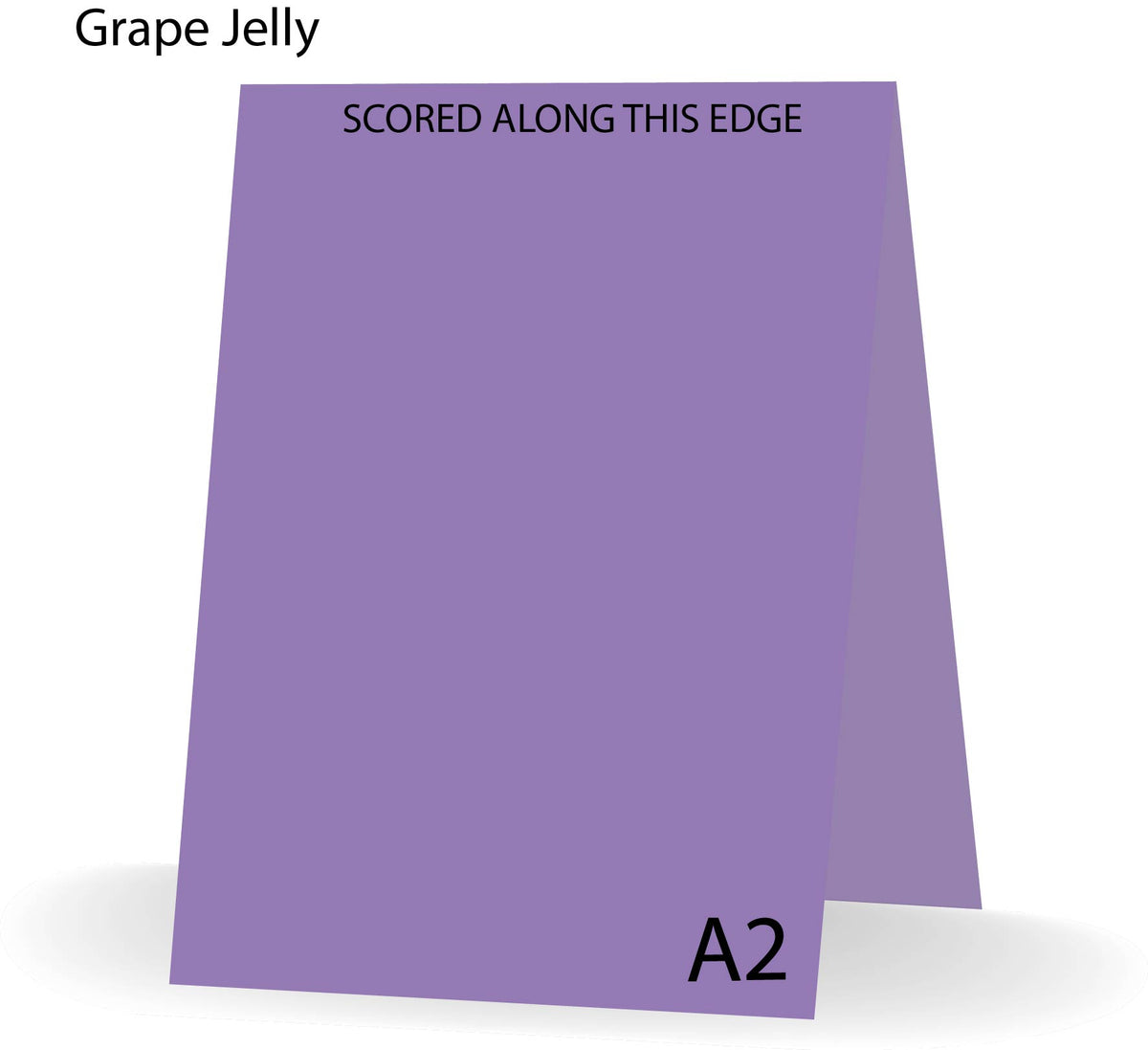 Grape Jelly 100 Lb A-2 Steno Scored Cards