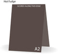 Hot Fudge 100 Lb A-2 Steno Scored Cards