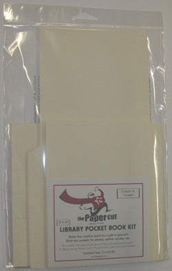 Cream Library Pocket Book Kit