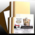 Cream & Tans Library Pocket Book Kit