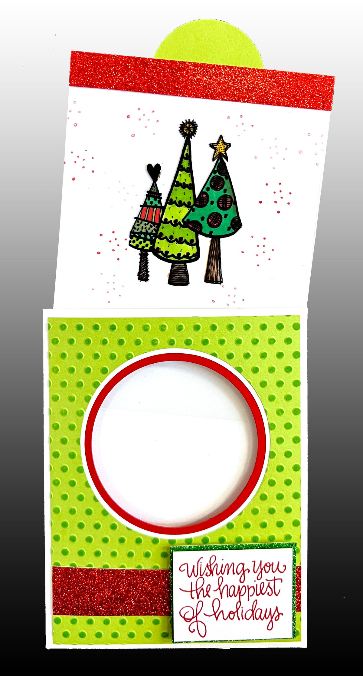 Circle Window Magic Card Kit - 8 ct Blank