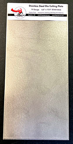 6" x 13" EXTENDED Metal Plate