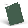 Moss 80 LB Smooth Lessebo A-2 Scored Card