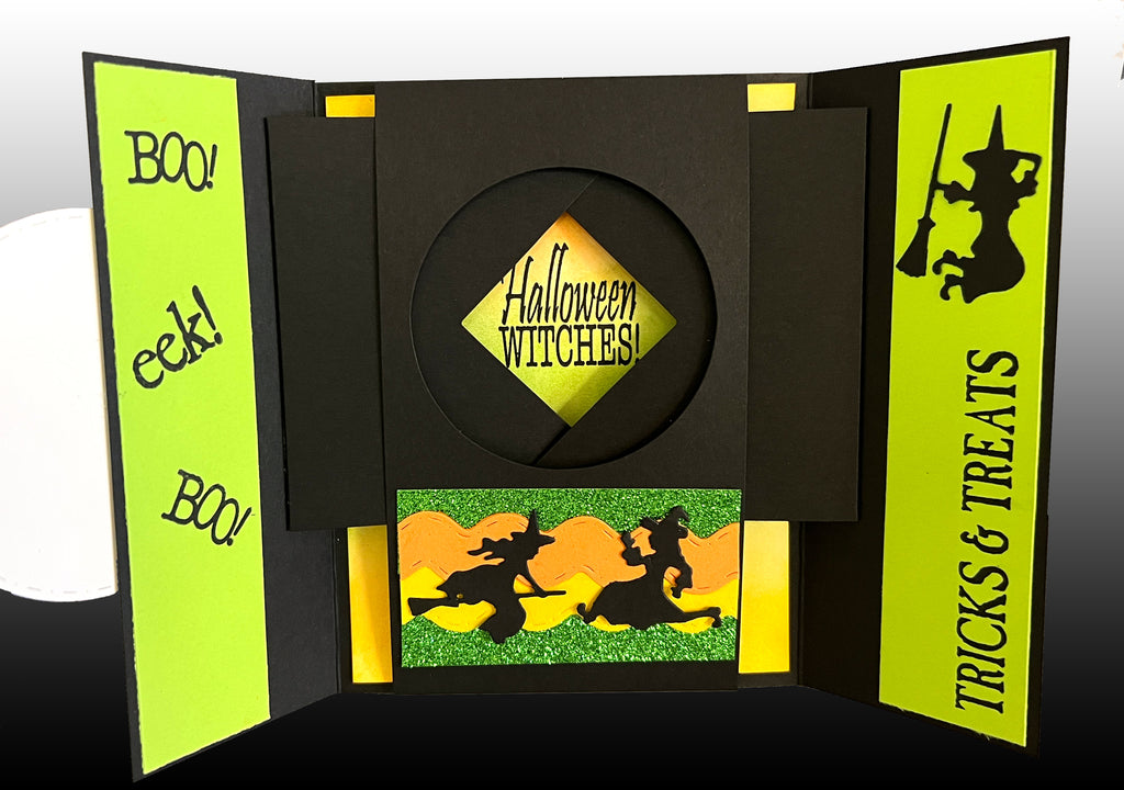 Peek-A-Boo SHUTTER Card Kit 10 ct with Envelope