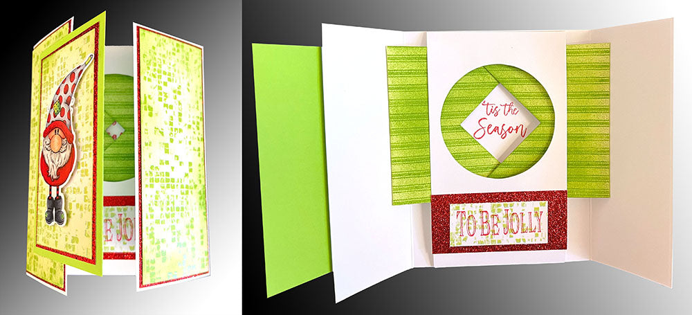 Peek-A-Boo SHUTTER Card Kit 10 ct with Envelope