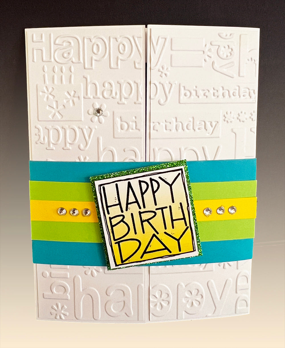 Peek-A-Boo SHUTTER Card Kit 10 ct with Envelope