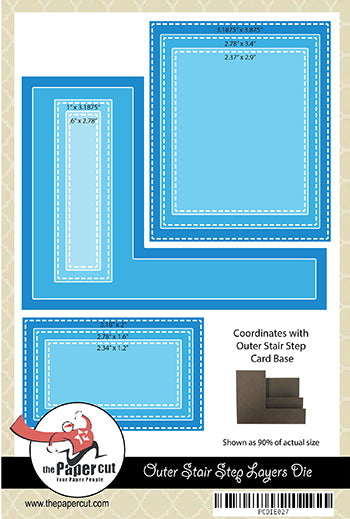 OUTER Stair Step Card LAYERING Die