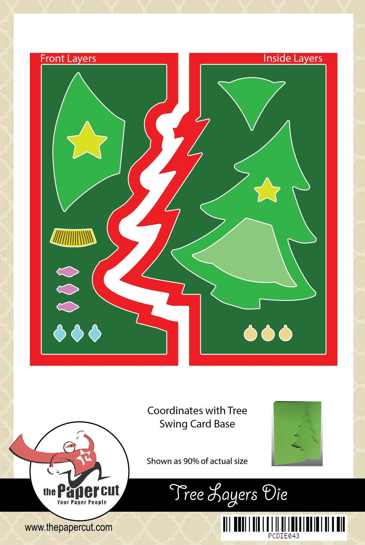 Tree Layering Swinging Z Fold LAYERING Die