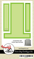 VERTICAL CENTER Stair Step Card LAYERING Die