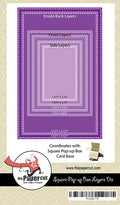 Square Pop Up Box Card LAYERING Die