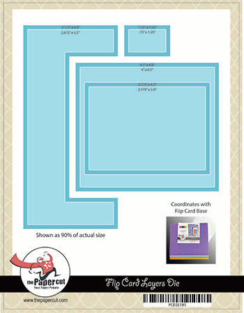 Flip Card LAYERING Die
