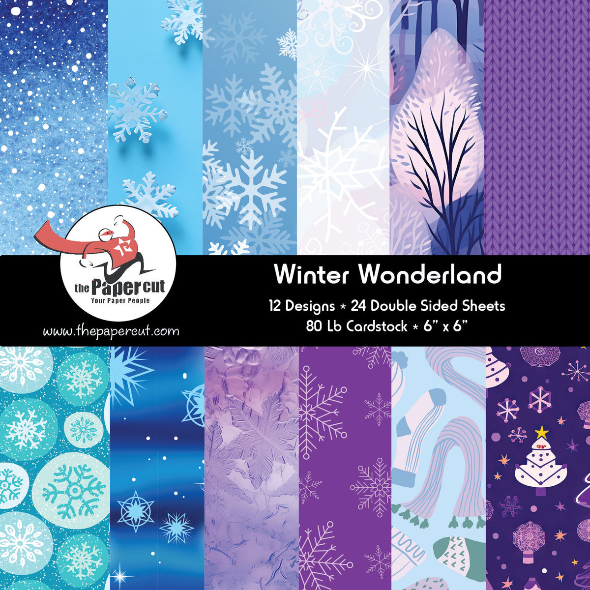 PPAD185 Winter Wonderland - 6 x 6 Paper Pad