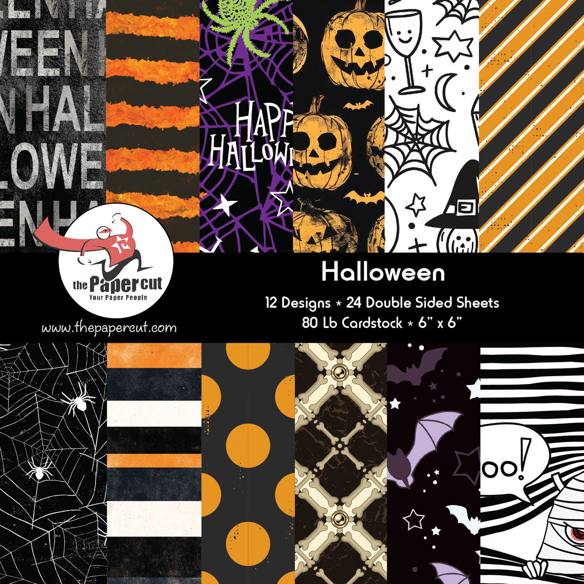 PPAD187 Halloween - 6 x 6 Paper Pad