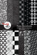 PPAD194 Fusion Monochrome- 6 x 9 Paper Pad
